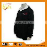 China Manufacture High Quality Tailored Made Pocket Side Zipper Hoodie thumbnail-1