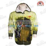 OEM Hooded Warm-keeping Cozy Fleece Quilted Coat, With Personalized Printing & Embroidrery thumbnail-5