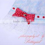 2 Red Bows Girl Daily Wear Dress Kids Clothes thumbnail-4