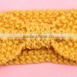 Crochet Knitting Baby Headband, Baby Turban Knitting Headband thumbnail-4