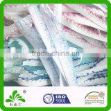Colorful Fine Quality Fabric Ruffle Nylon Spandex Elastic Lace Trim thumbnail-1
