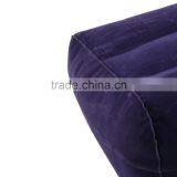 Soft Inflatable Suede Fabric Travel Foot Rest Pillow Footrest Helps Reduce DVT Risk on Flights 28x37cm Cheap And New Hot Selling thumbnail-5