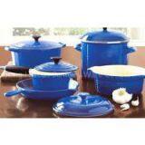 Customized Cookware Round Enamel Cast Iron Casseroles With Lid thumbnail-3