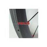 Track Carbon Wheels Tubular 50MM With Novatec Hubs for 8/9/10 Speed thumbnail-3