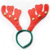 M33 Novelty Christmas Headband With Bells in Elk Antlers' Shape thumbnail-1