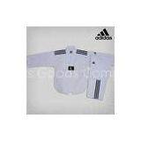 Taekwondo Training Equipment Taekwondo Gi With Weaven Label thumbnail-1