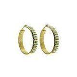 Stainless Steel Bracelet With Fresh Water Pearl and Fashion Charms, Gold Huggie Earring, Stud Earrin thumbnail-1