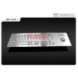 Hot Sale Stainless Steel Metal Keyboard With Trackball (KMY299B-1)