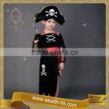 Funny Halloween Pirate Design Kids Cosplay Costume