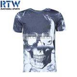 Free Printing 100% Polyester Short Sleeve T-shirt thumbnail-6