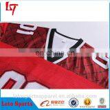 Fully Custom FOOTBALL Sublimation v Neck American Football Jersey EISHA AFJ EE 8 Red Plain Custom American Football Jerseys thumbnail-4