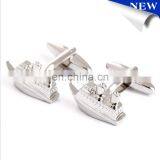 Yacht Cuff Link Silver Vessel Shirt Cufflinks for Men thumbnail-1
