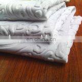 Winfar Textile White Color 75D Poly DTY Spandex Embossed 3D Scuba Knit Fabric thumbnail-3