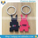High End Metal Custom Best Friend Keychain thumbnail-3