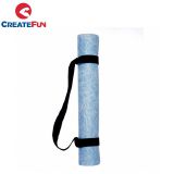 CreateFun Wholesale 2018 Newest Non Slip Suede With Natural Rubber Yoga Mat For Sale