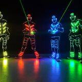 LED Luminous Glowing Costume Tron Dance Performance Show Event Costumes thumbnail-2