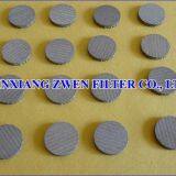 Metal Porous Filter Disc