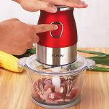 TOYIN SUS304 500W 2-in-1 Food Processor Electrical Blender Juicer Meat Grinder thumbnail-2