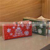 New Year Christmas Women Purses and Handbags Girl Boutique Gift Purses Crossbody Shoulder Chain Handbag Christmas Tree Snowflake thumbnail-2