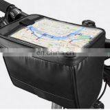Bike Bag Bicycle With Adjustable Hooks Carrying Handle Reflective Trim and Large Pockets thumbnail-3