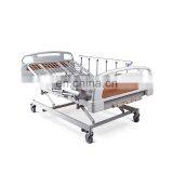 Medical Equipment Manual Lift 2 Cranks Hospital Bed With Side Rails thumbnail-4