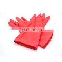 Red Rubber Gloves House Clean Hand Gloves Work With Long Sleeves thumbnail-5