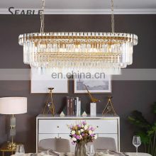 Luxury Style Indoor Decoration Cafe Home Villa Modern Crystal Chandelier Light