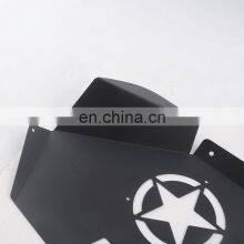 Aluminum Black Fender Trim for Jeep Wrangler JK 07+accessories Front Inner Fender for Jeep thumbnail-3