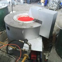 Fast heating crucible furnace, directly supplied by gas crucible furnace manufacturer