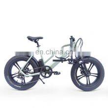 Wholesale 20inch 36v 350W 32KM/H Speed 10.4AH Electric City Bike Fat Tire E-bike thumbnail-3