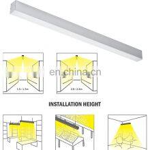 High Quality Modern Office Hotel Indoor Aluminum Smd Hanging 20w 40w Led Tube Light thumbnail-5