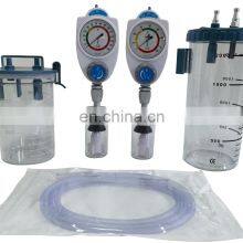HG-IG ISO 13485 Medical Suction Vacuum Regulator , Suction Regulator With Bottle for Hospital Use
