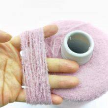 Imitated Alpaca Feather Yarn 100% Nylon Nm10.5/1 0.9CM Length Curly Hair for Knitting Cardigans thumbnail-4