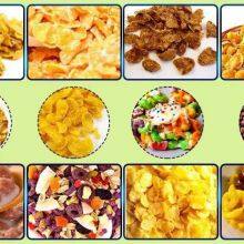 Factory Price Different Capacity Corn Flakes Extruding Making Machine Breakfast Cereal Corn Flakes Production Line thumbnail-4