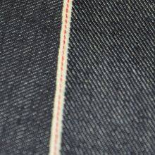 14.5oz Left Hand Twill Selvedge Denim Material Indigo Blue Slub Denim Jeans Fabric Manufacturers W383832