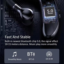 Best Selling Handsfree Earphone With Mic Gaming Earphone Wireless Running Sport Headphone thumbnail-4