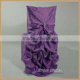C001R Made-in-China Good Quality Satin Wholesale Wedding Chair Covers for Sale thumbnail-4