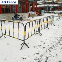 Temporary Fencing for Sports Events Crowd Control /Road Metal Steel Crowd Barrier thumbnail-1