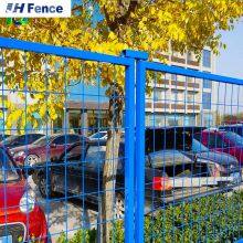 Good Quality PVC Coated Welded Wire Mesh Metal Galvanized Panel Temporary Construction Traffic Barrier Garden Safety Fence thumbnail-5