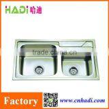 Foshan Doulbe Kitchen Design Stainless Steel Kitchen Sink HD7741 thumbnail-1