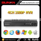1080p support ios android phone nvr 4ch nvr