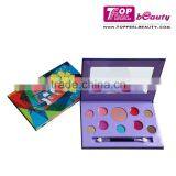 9 Color Oem Eyeshadow Lipgloss Makeup Set With Craft Box Compact thumbnail-1