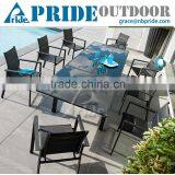 Classic Restaurant Cast Iron Sets Outdoor Furniture Dining Room Terrace Dinning Garden Hotel Kitchen Table And Chairs thumbnail-1