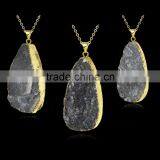 Wholesale New Design Cool Gemstone Alloy Necklace thumbnail-2