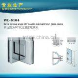 Square 135 Degrees Glass Door Hinge thumbnail-6