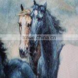 New Fashion Horse Design Printing Cotton Knit Fabric for t Shirt Clothing thumbnail-4