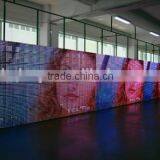China Popular Indoor Strip Led Curtain Display/Full Color P12.5 Transparent Led Xxx Video Curtain