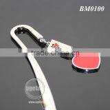 140MM Letter Knife I LOVE LONDON Souvenir Stationery Red Heart Shaped Promotional Custom Metal Bookmark thumbnail-3