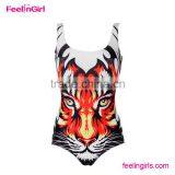 Beauty Halter Top and Bottom Beachwear thumbnail-3