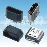 Made in China Dongguan Supplier 19F Staddle With Protective Jacket HDMI Connector